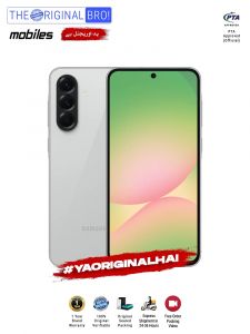 Samsung A56 5G - 8GB RAM - 256GB Storage - PTA Approved - 12 Months Warranty - Light Grey - The Original Bro Mobiles - TOB52